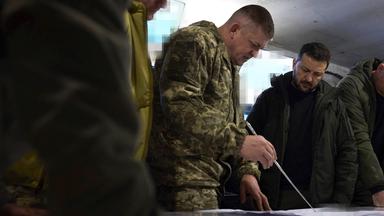 Olexander Luzenko und Wolodymyr Selenskyj, aufgenommen am 18.11.2024