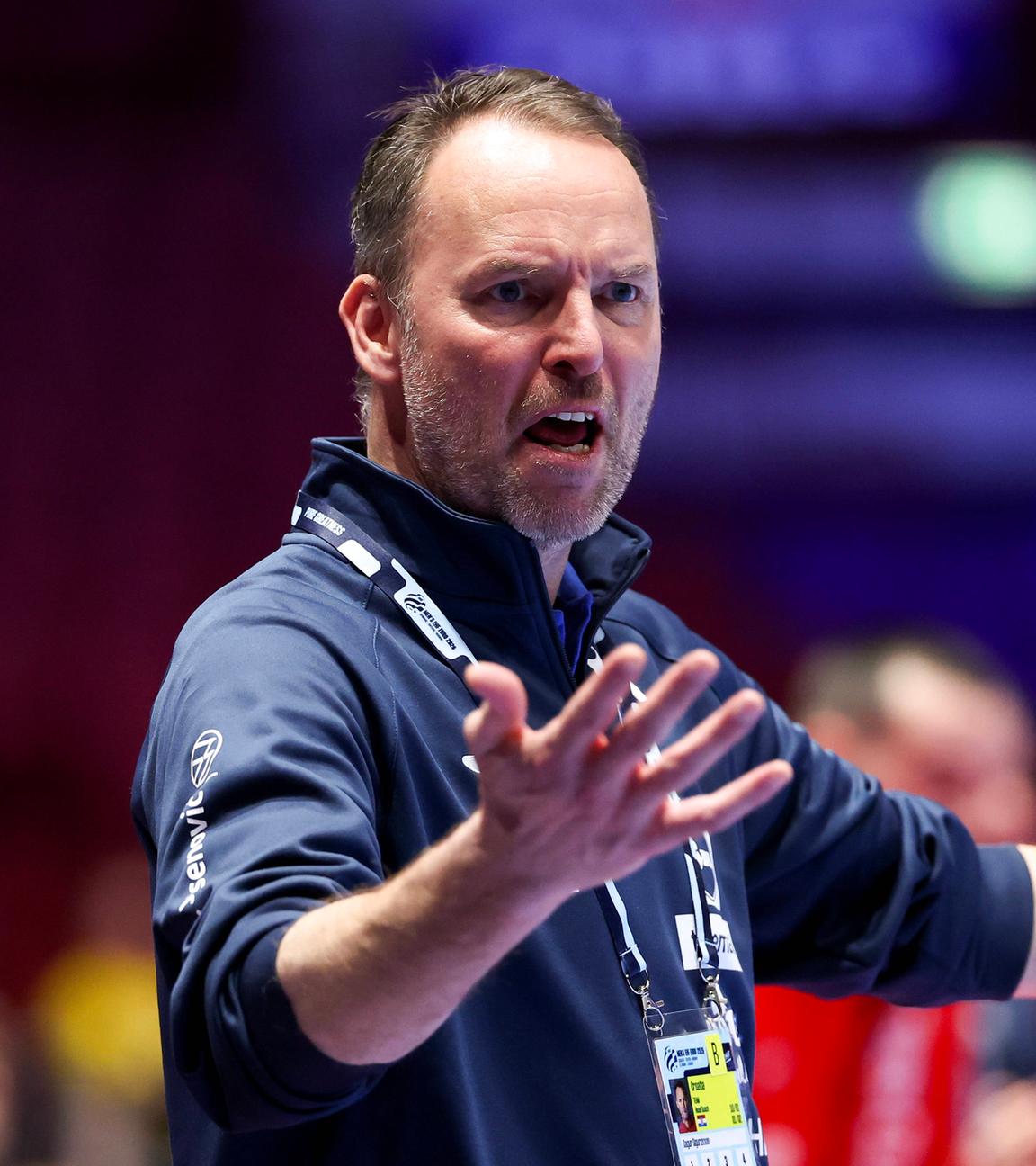 Kroatiens Handball-Nationaltrainer Dagur Sigurdsson