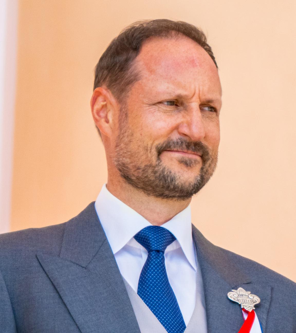 Kronprinz Haakon hat sich im Rahmen einer Veranstaltung zu der Anklage gegen seinen Stiefsohn Marius geäußert