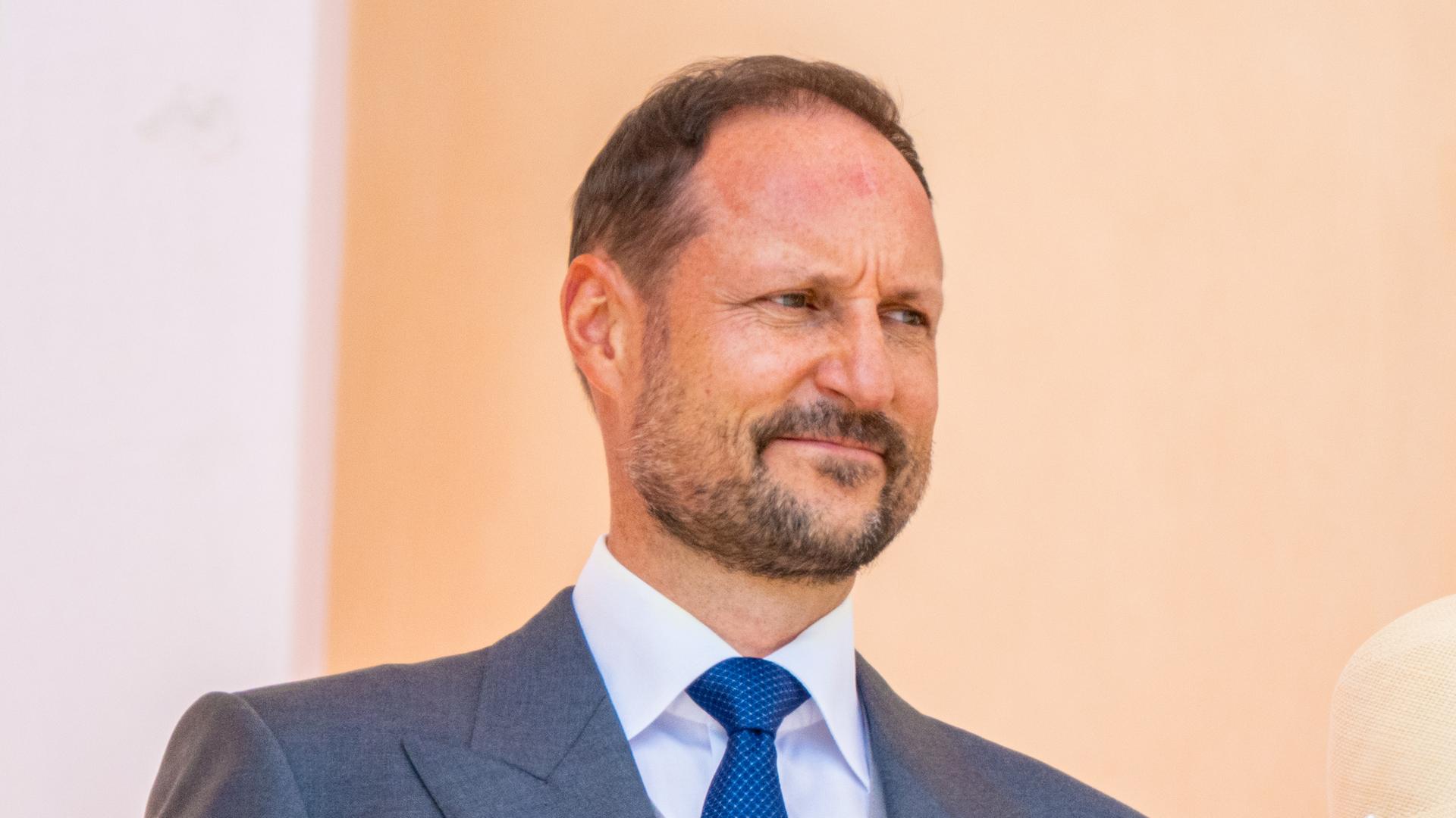 Kronprinz Haakon hat sich im Rahmen einer Veranstaltung zu der Anklage gegen seinen Stiefsohn Marius geäußert