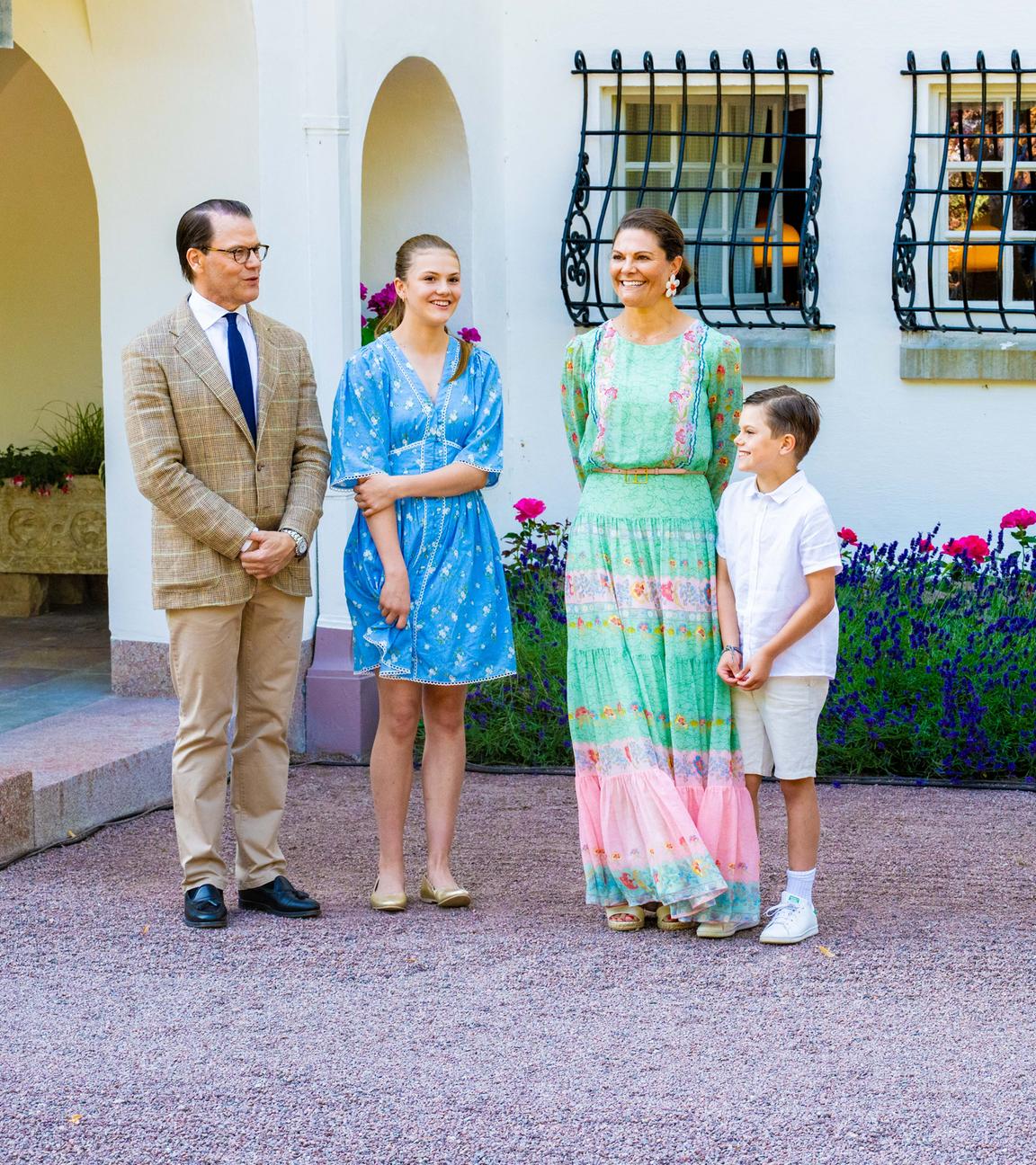 Adel: Feierlichkeiten zum 48. Geburtstag von Kronprinzessin Victoria in Borgholm