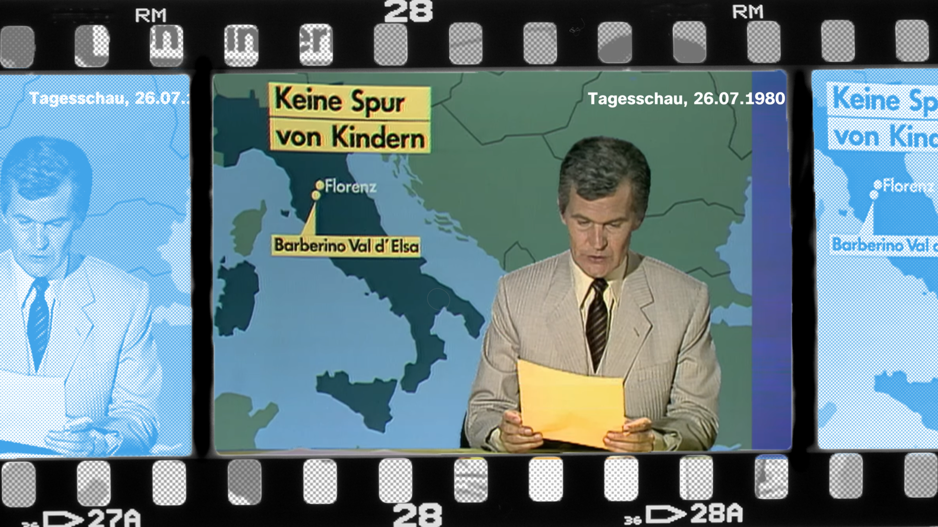 Herbstliche Landschaft in der Toskana