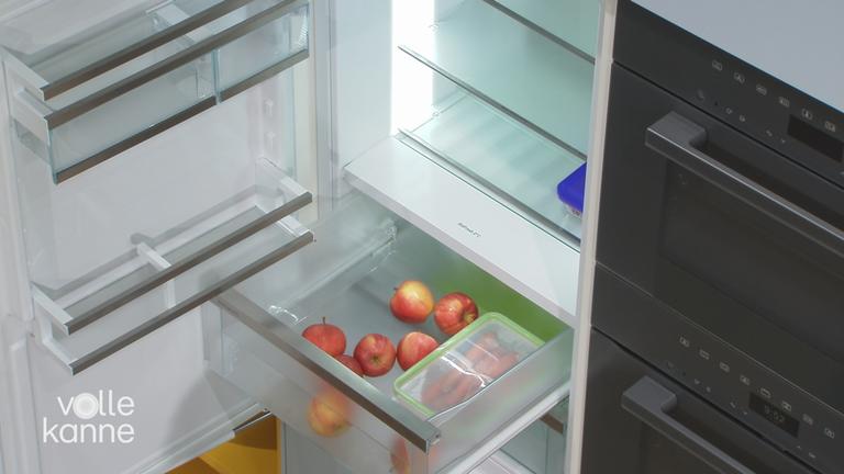 Geöffneter Kühlschrank