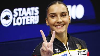 Kunstturnen: Helen Kevric holt den zweiten Platz im Finale am Stufenbarren der Frauen, aufgenommen am 24.10.2026