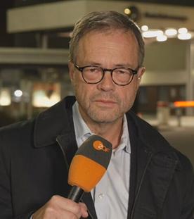 ZDF-Reporter Peter Kunz