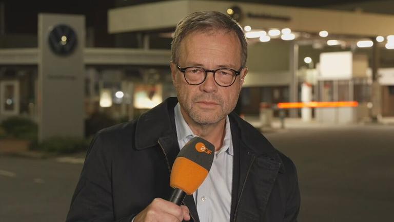 ZDF-Reporter Peter Kunz