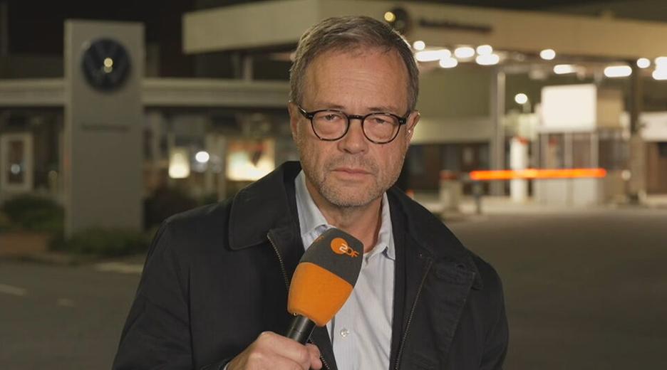 ZDF-Reporter Peter Kunz