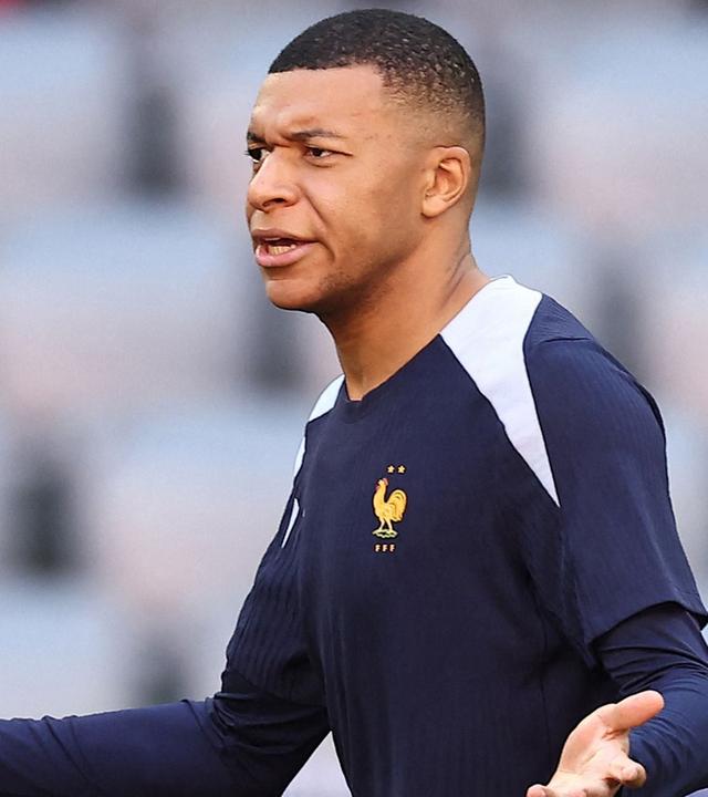 Kylian Mbappe, aufgenommen am 08.07.2024