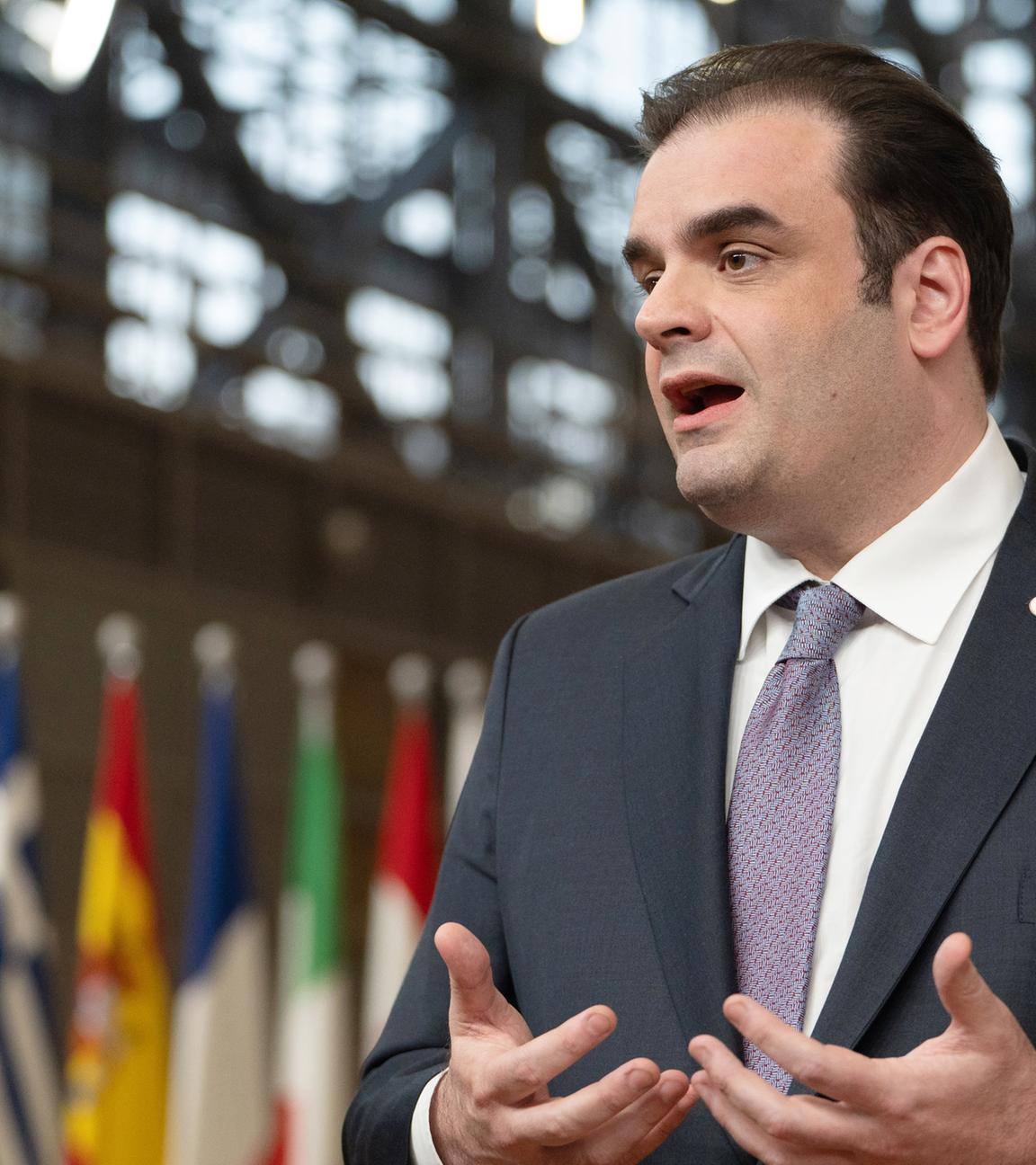 Kyriakos Pierrakakis, Präsident der Euro-Gruppe und griechischer Finanzminister (Archivfoto)