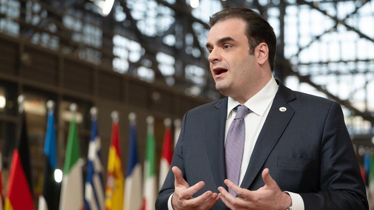 Kyriakos Pierrakakis, Präsident der Euro-Gruppe und griechischer Finanzminister (Archivfoto)