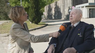 KZ Dachau: Holocaust-Überlebender im Gespräch