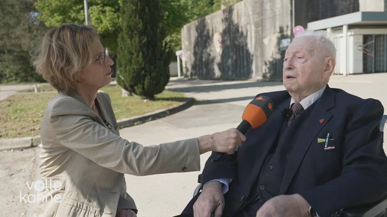 KZ Dachau: Holocaust-Überlebender im Gespräch