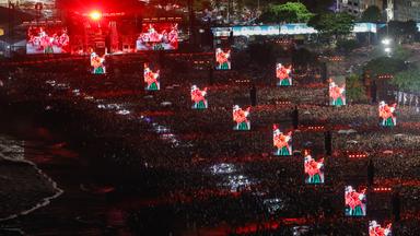 Lady Gaga: Bildschirme beim Konzert in Rio de Janeiro