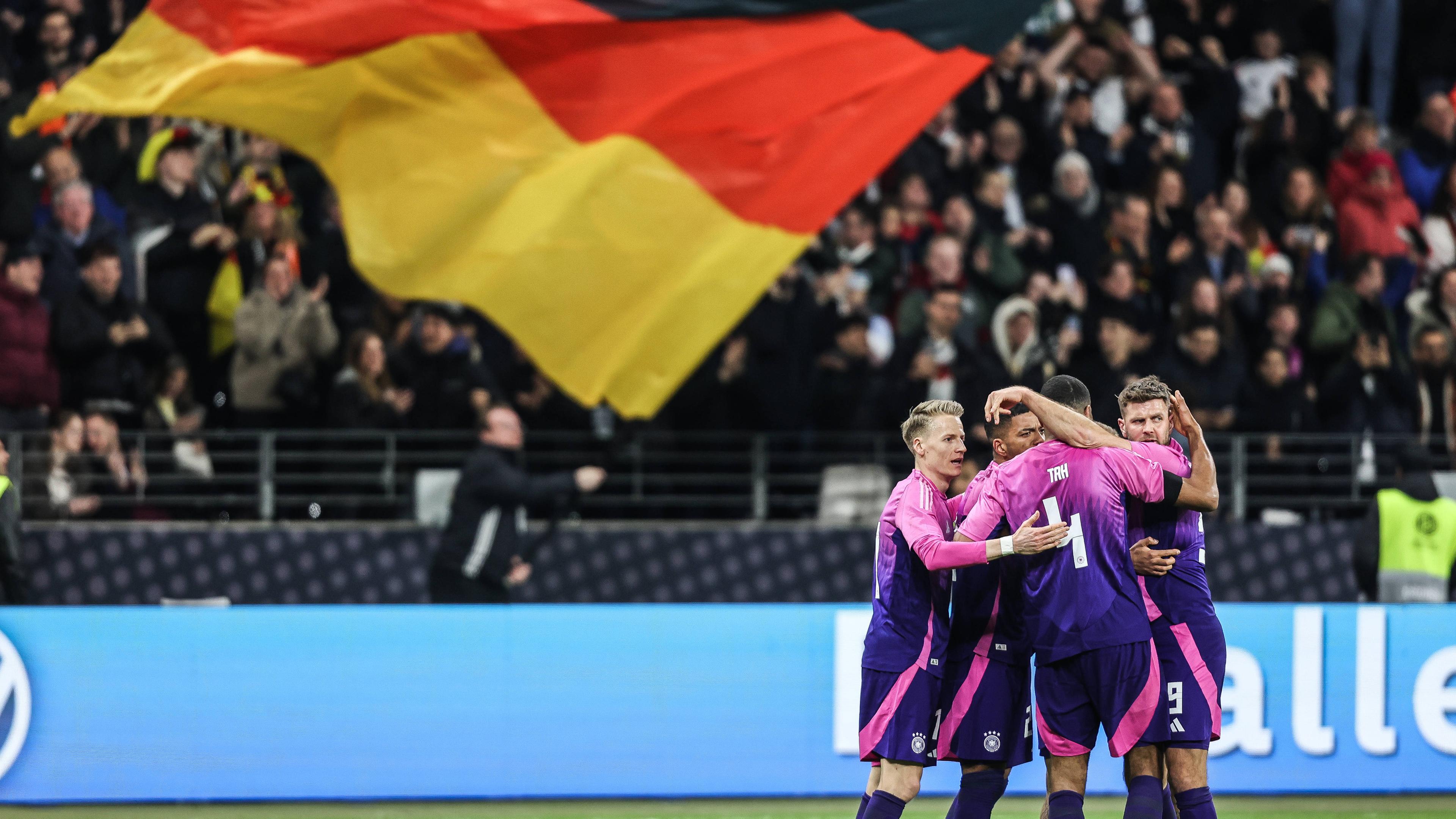 Fussball, Nationalmannschaft Saison 2023/24 UEFA Länderspiel Deutschland - Niederlande 26.03.2024, Deutsche Bank Park To