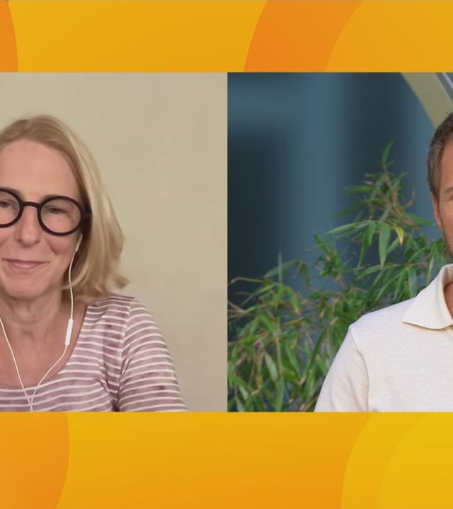 Katrin Eigendorf in Schaltposition mit Florian Weiss