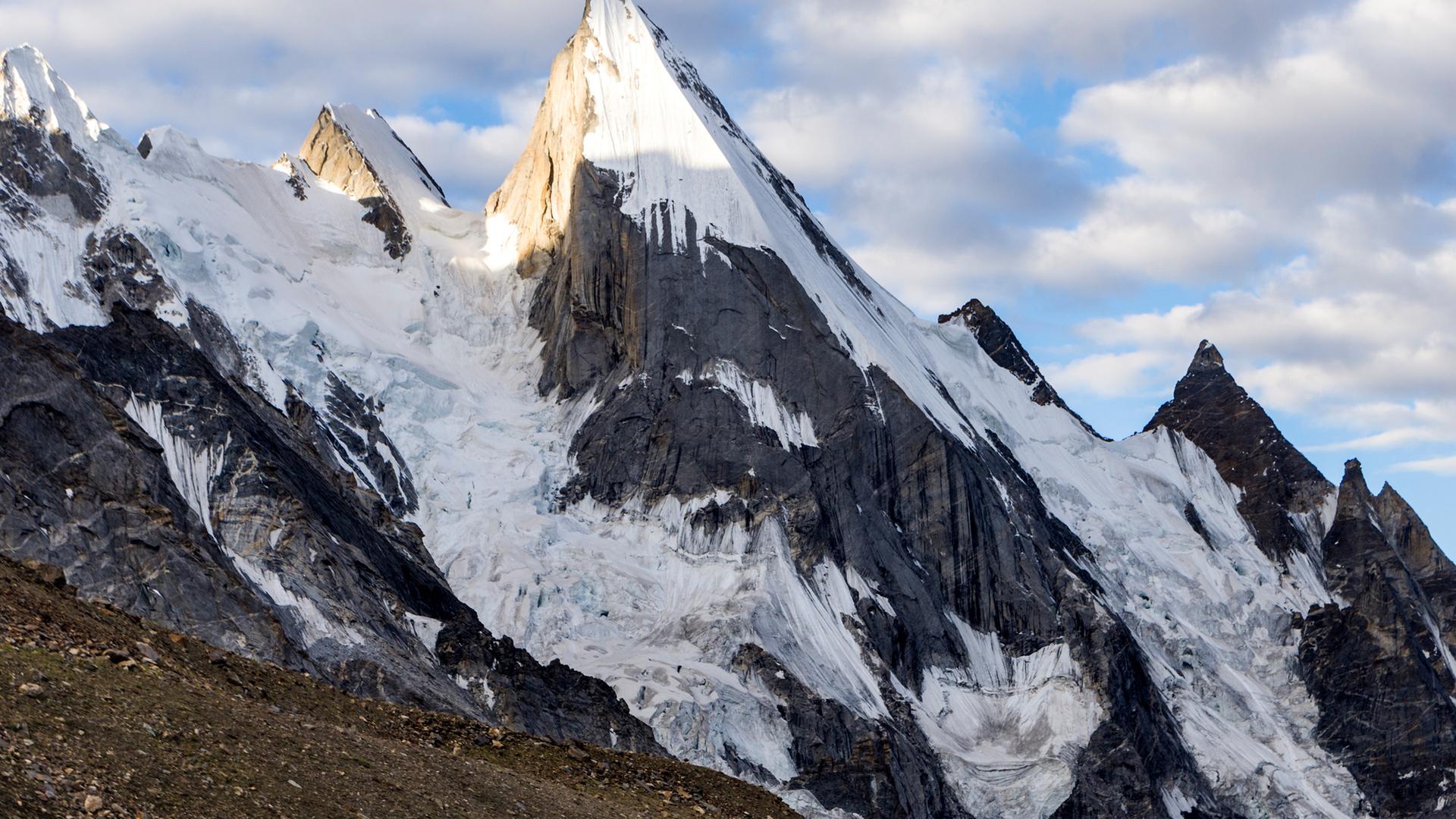 Laila Peak im Karakorum-Gebirge, aufgenommen am 06.11.2020