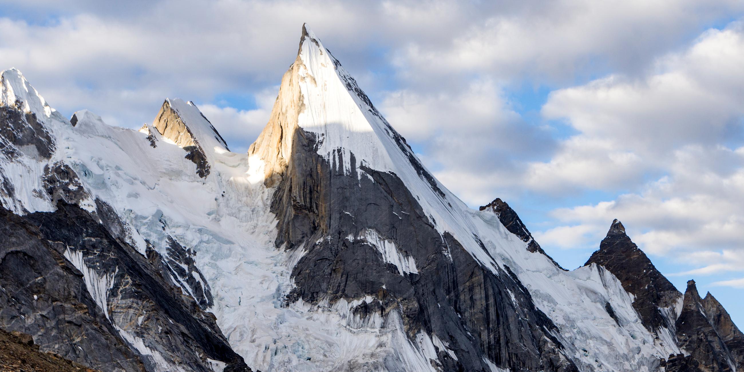 Laila Peak im Karakorum-Gebirge, aufgenommen am 06.11.2020