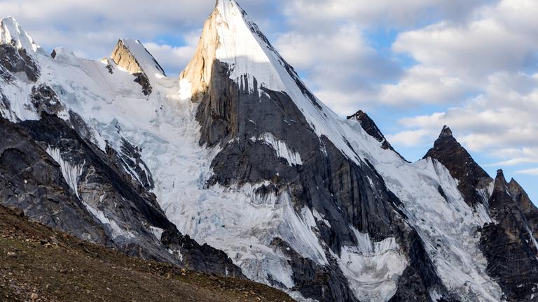 Laila Peak im Karakorum-Gebirge, aufgenommen am 06.11.2020