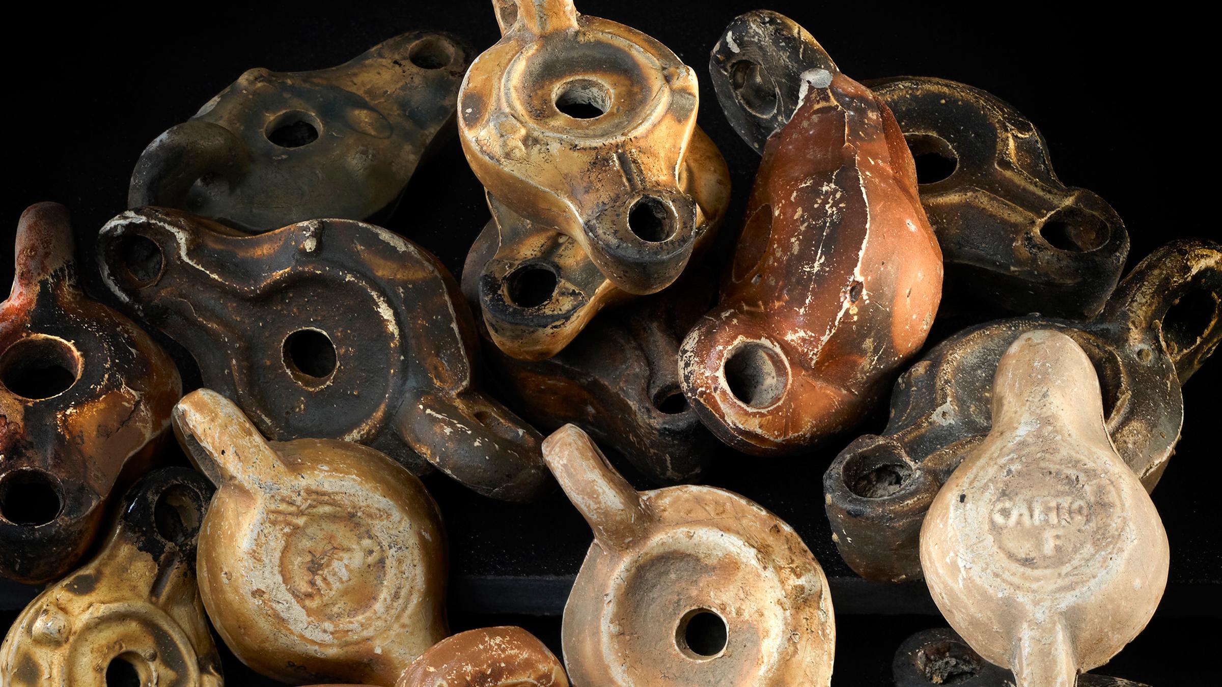 Römisches Lampendepot aus dem Kölner Hafen