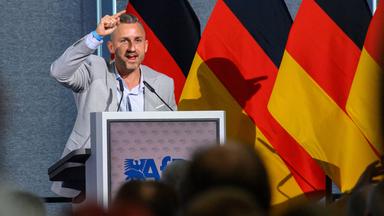 Ulrich Siegmund (AfD) beim Landesparteitag der AfD Sachsen-Anhalt