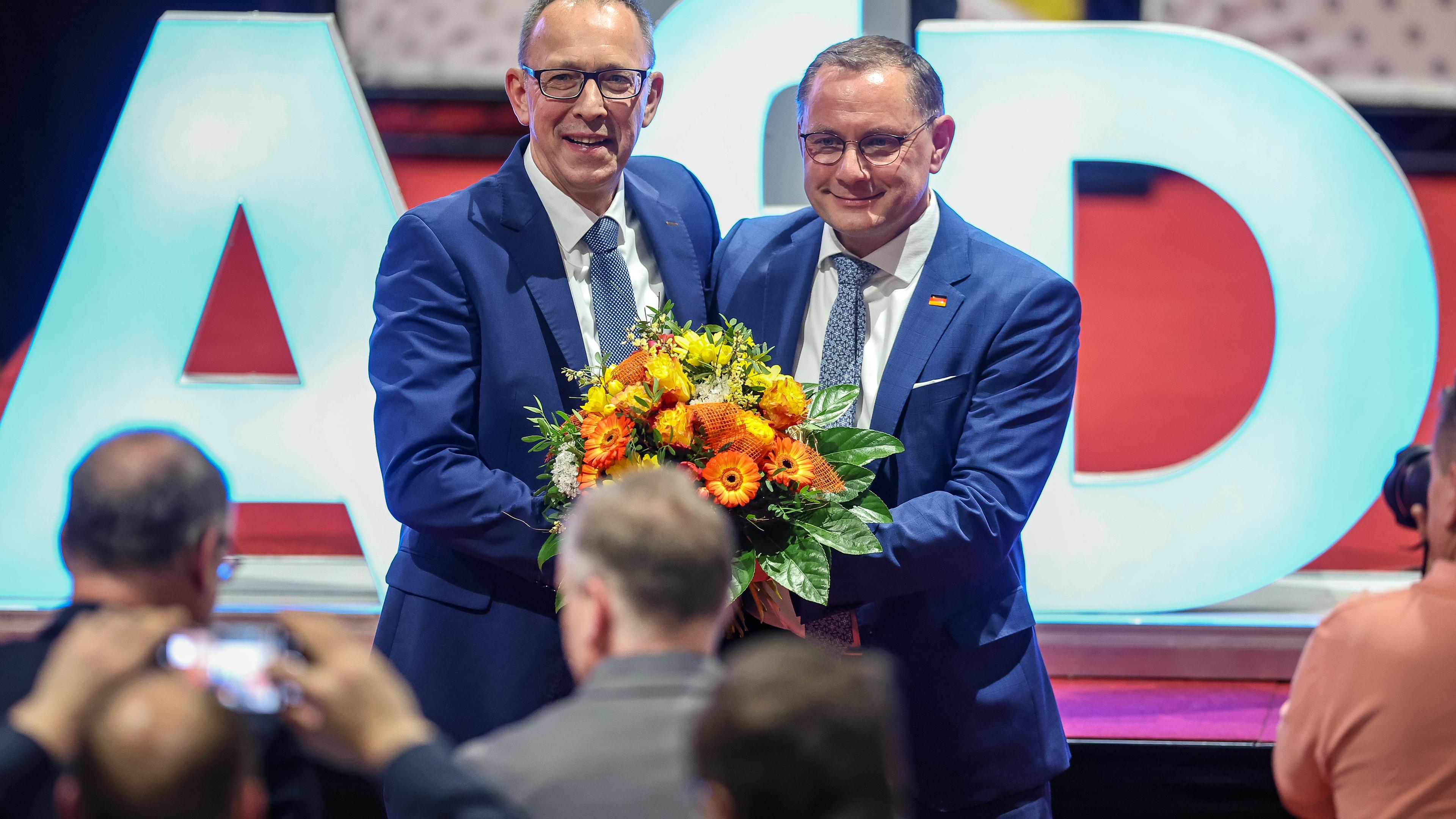 Landesparteitag AfD Sachsen in Glauchau