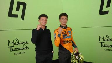 Wachsfigur für Formel-1-Champion Lando Norris