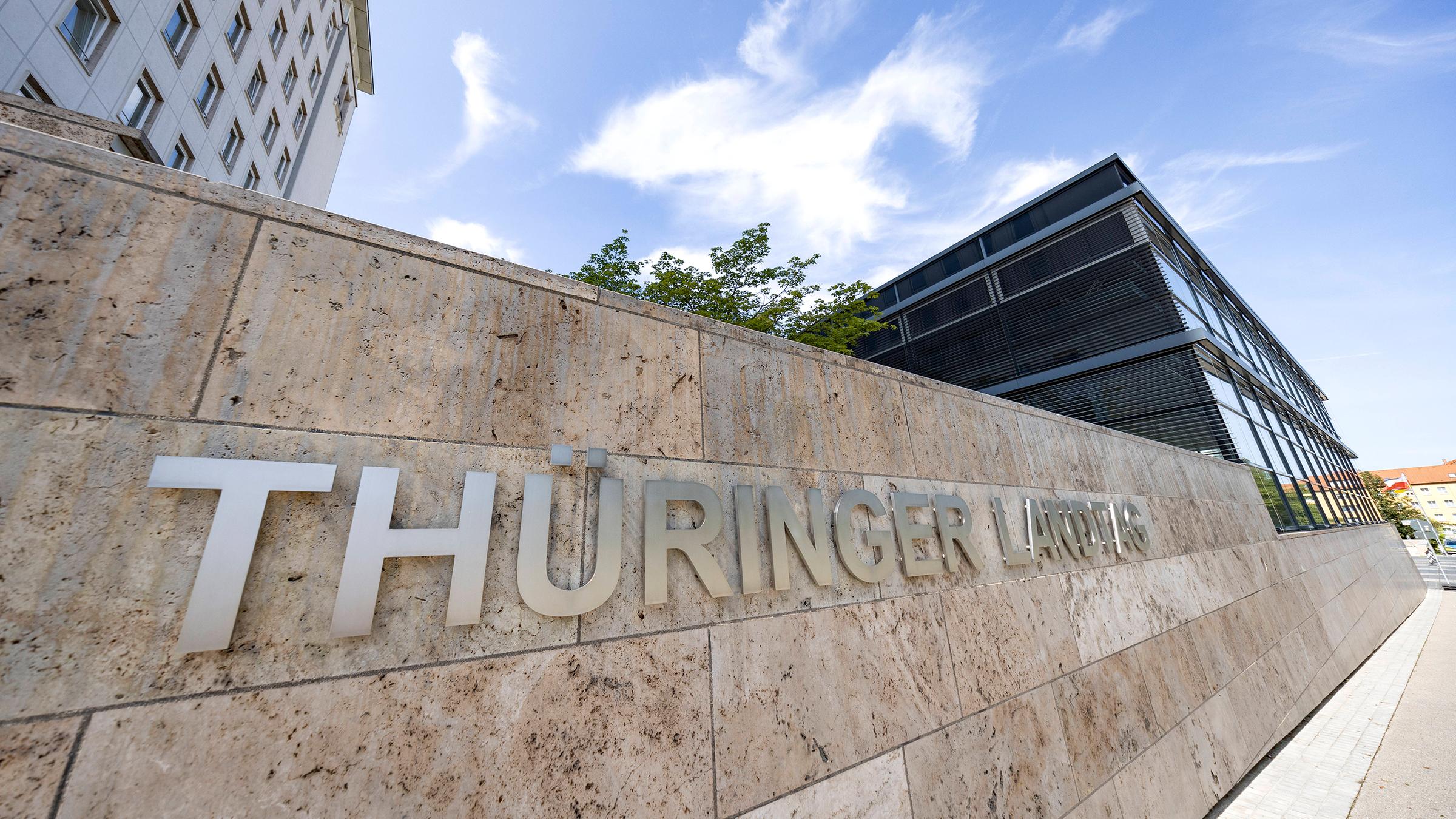 Thüringer Landtag in Erfurt