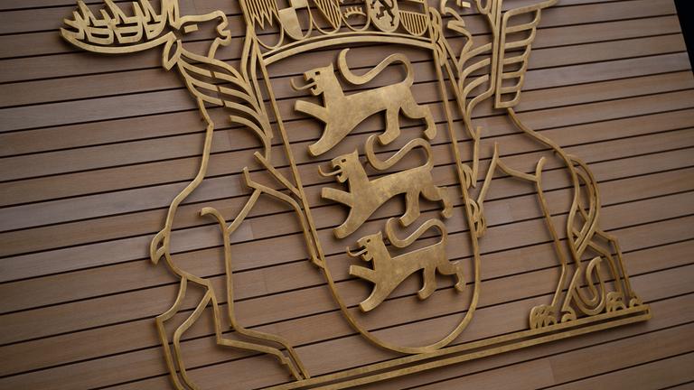 Das Wappen des Bundeslandes Baden-Württemberg