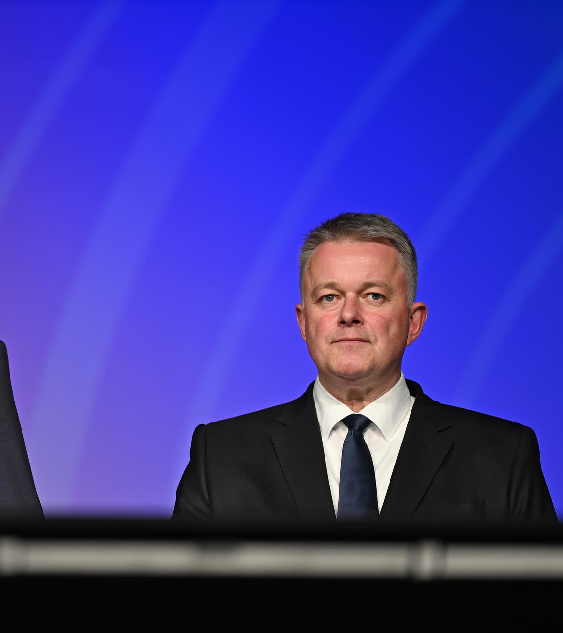 Die beiden Spitzenkandidaten bei der kommenden Landtagswahl in Rheinland-Pfalz Alexander Schweitzer (SPD) und Gordon Schnieder (CDU).