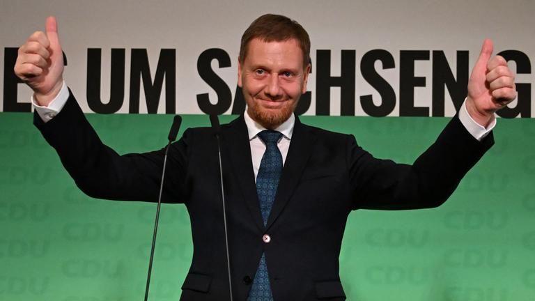 Sachsen, Dresden: Ministerpräsident Michael Kretschmer (CDU)