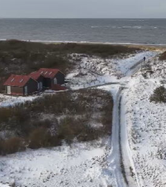 Langeoog mit Schnee