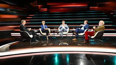 Franziska Brantner, Ralf Stegner, Michael Bröcker und Manfred Lütz zu Gast bei "Markus Lanz".