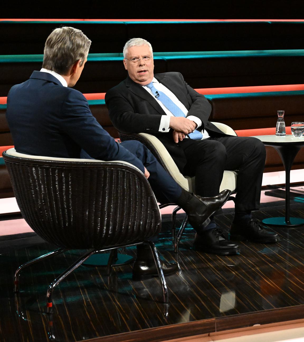 Markus Lanz, Jürgen Hardt, Kristin Helberg