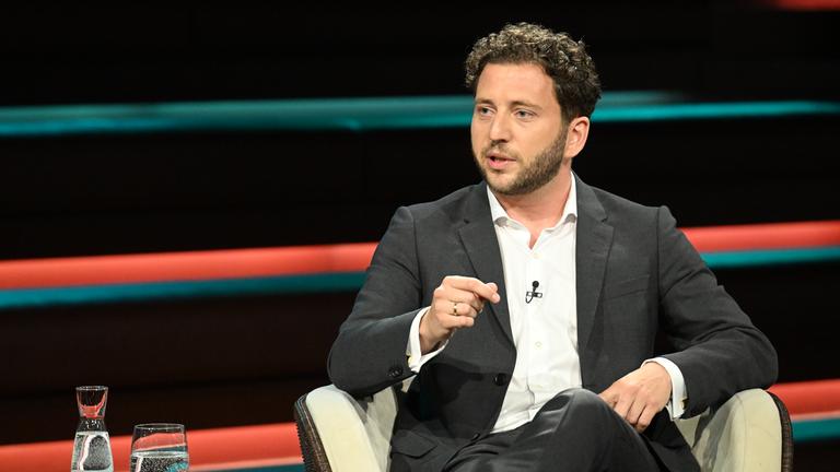 Grünen-Chef Felix Banaszak ist zu Gast bei "Markus Lanz".