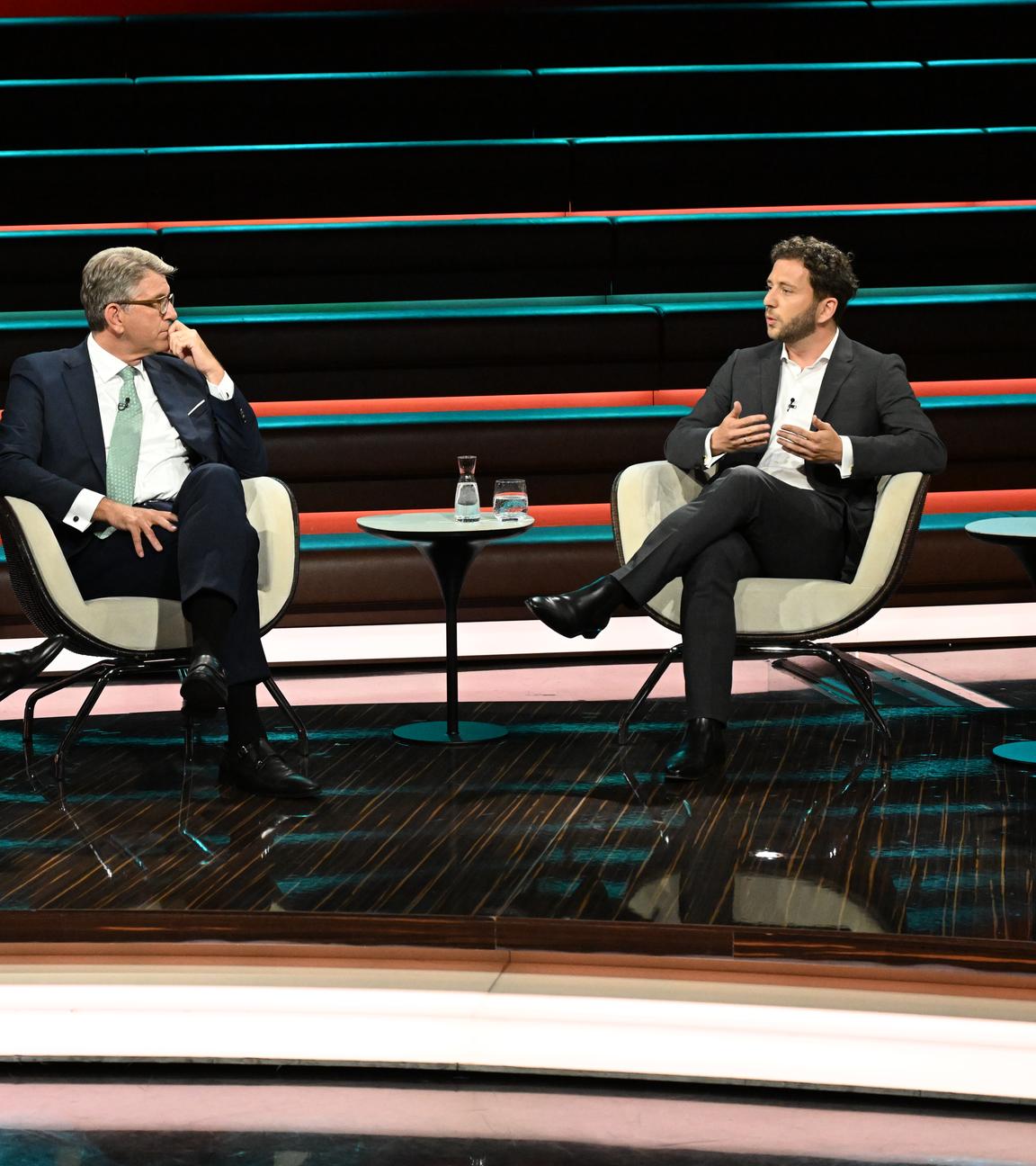 Markus Lanz, Felix Banaszak, Wolfram Weimer 