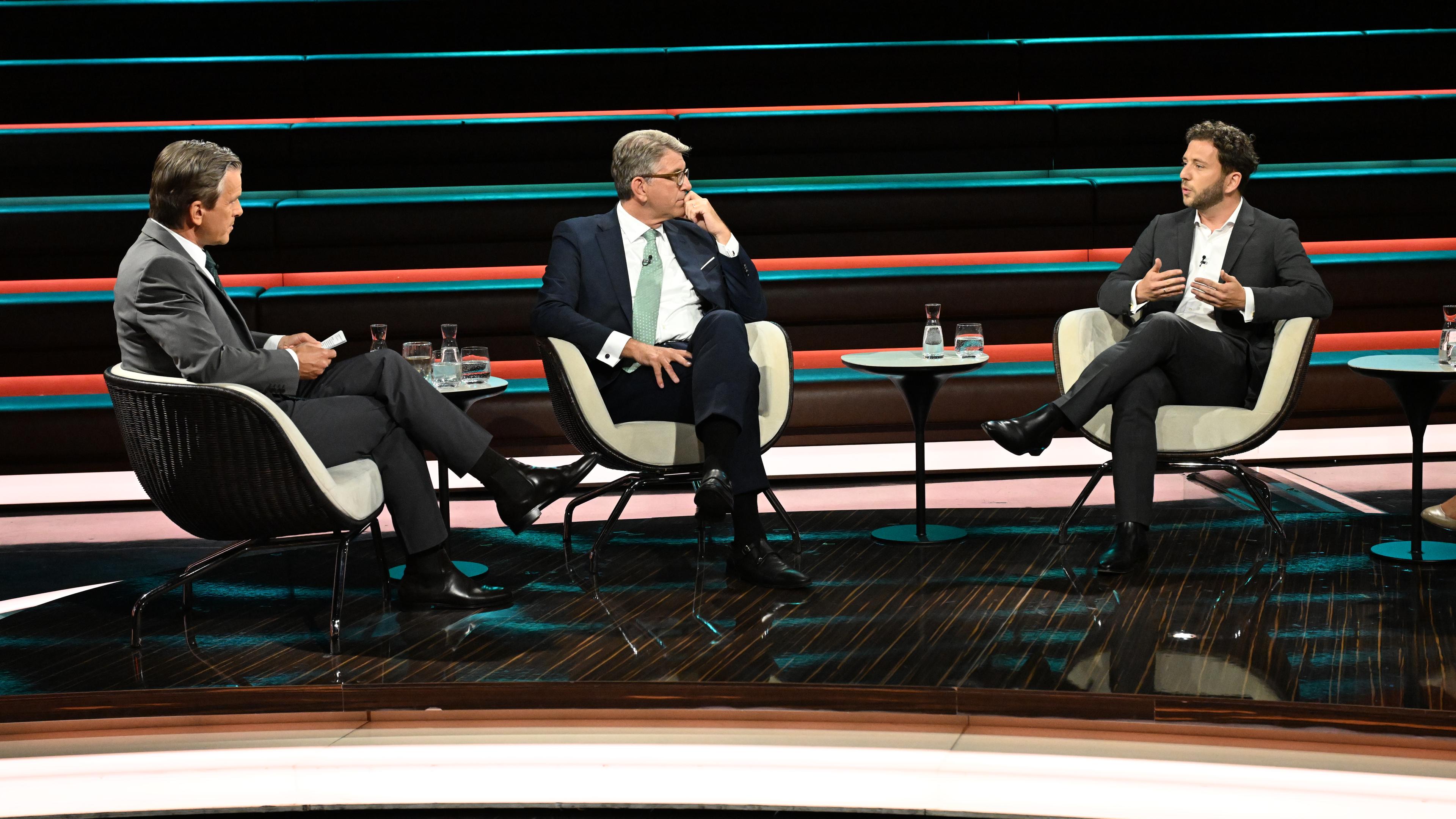 Markus Lanz, Felix Banaszak, Wolfram Weimer 
