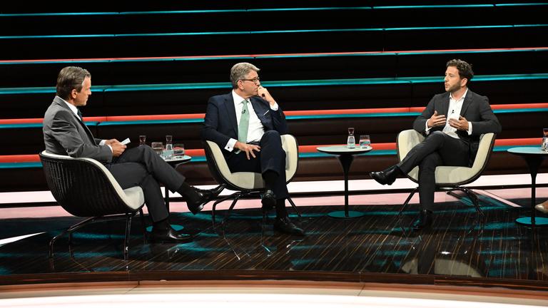 Markus Lanz, Felix Banaszak, Wolfram Weimer 