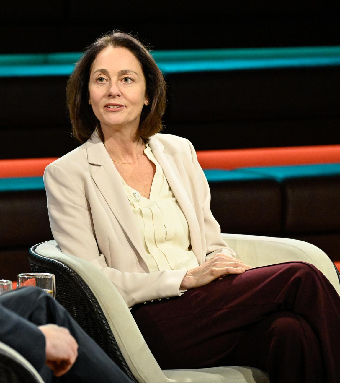 Katarina Barley zu Gast bei "Markus Lanz".