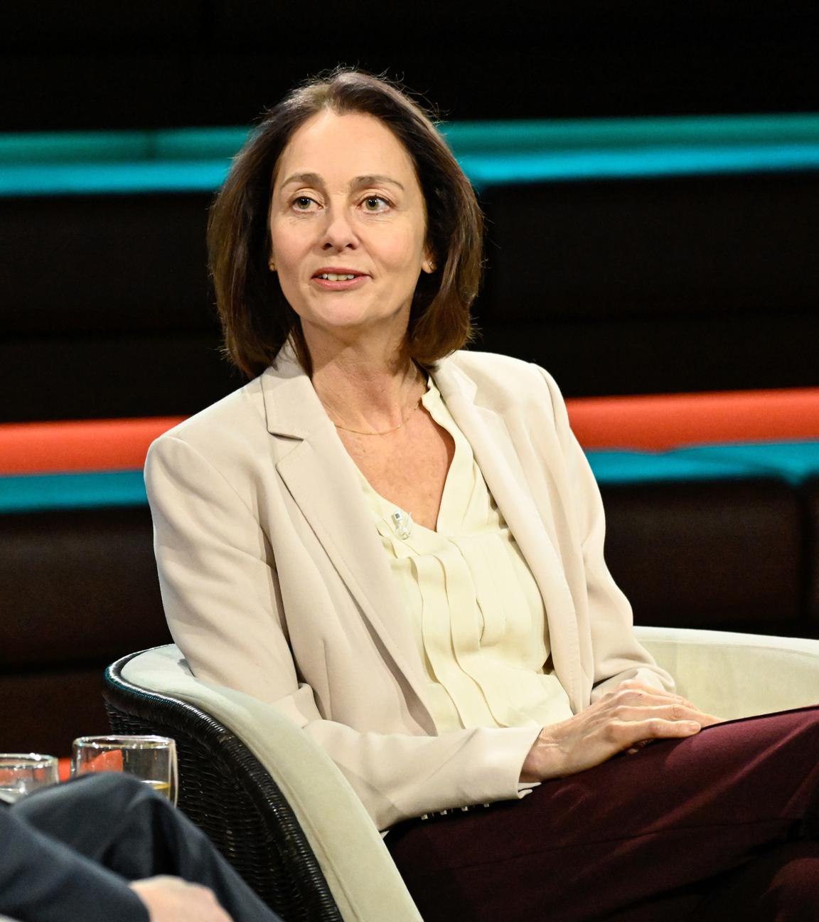 Katarina Barley zu Gast bei "Markus Lanz".