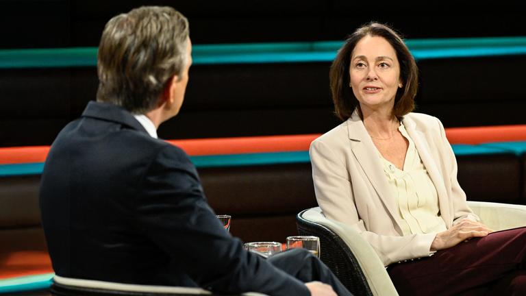 Katarina Barley zu Gast bei "Markus Lanz".