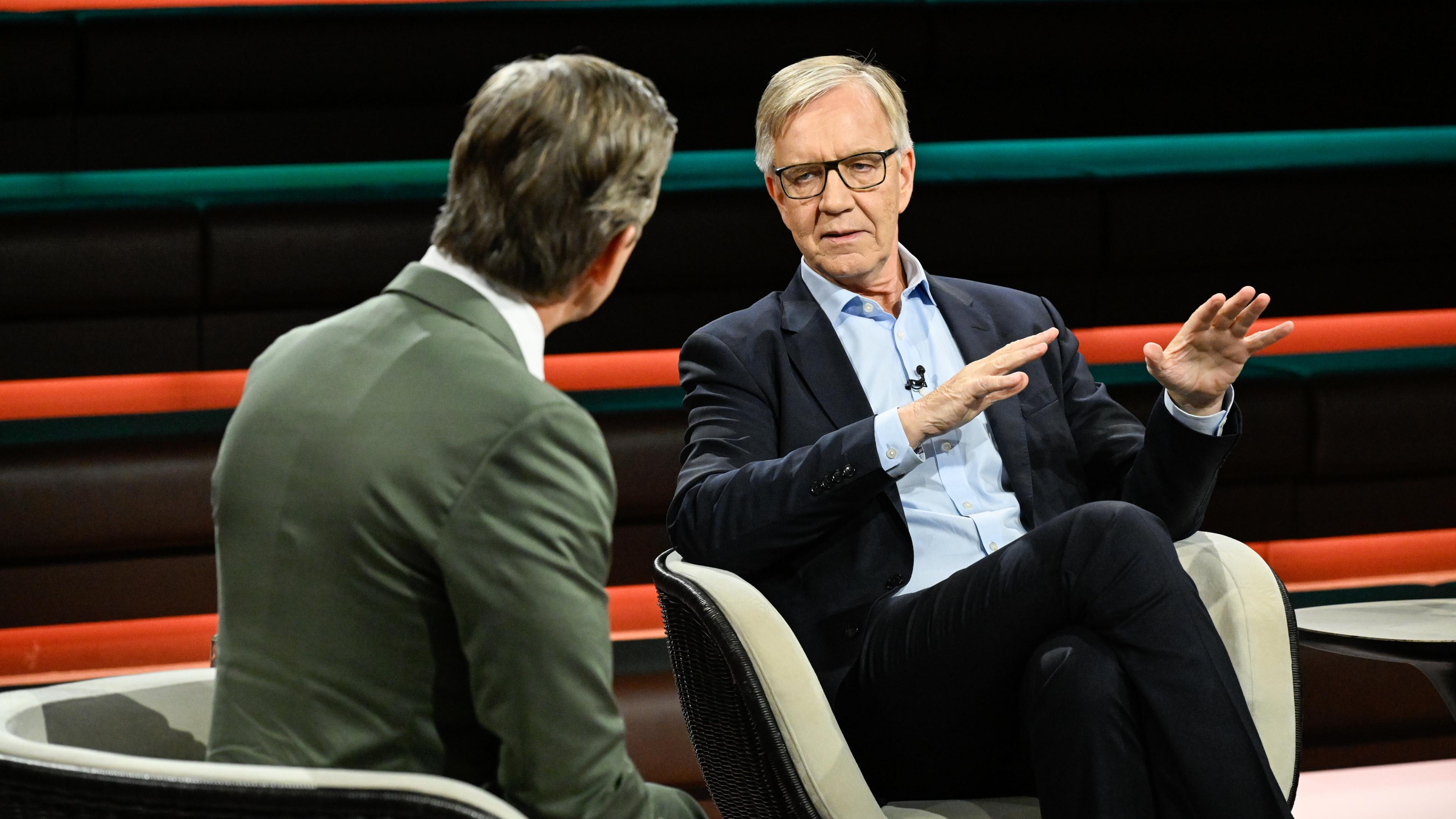 Dietmar Bartsch spricht mit Markus Lanz