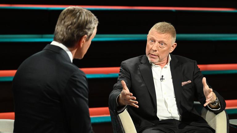 Boris Becker zu Gast bei "Markus Lanz".