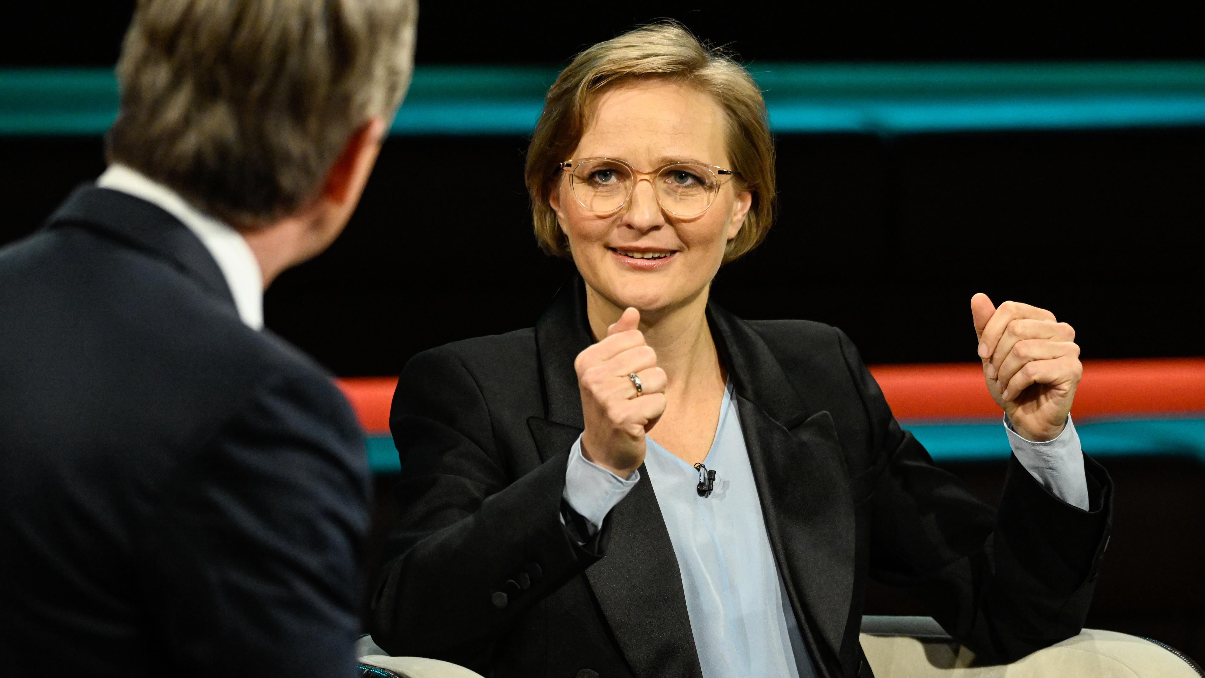 Franziska Brantner bei Lanz