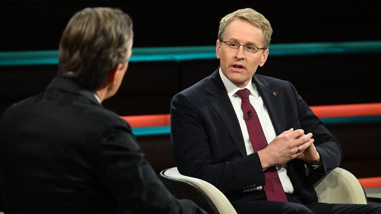 Daniel Günther zu Gast bei Markus Lanz.