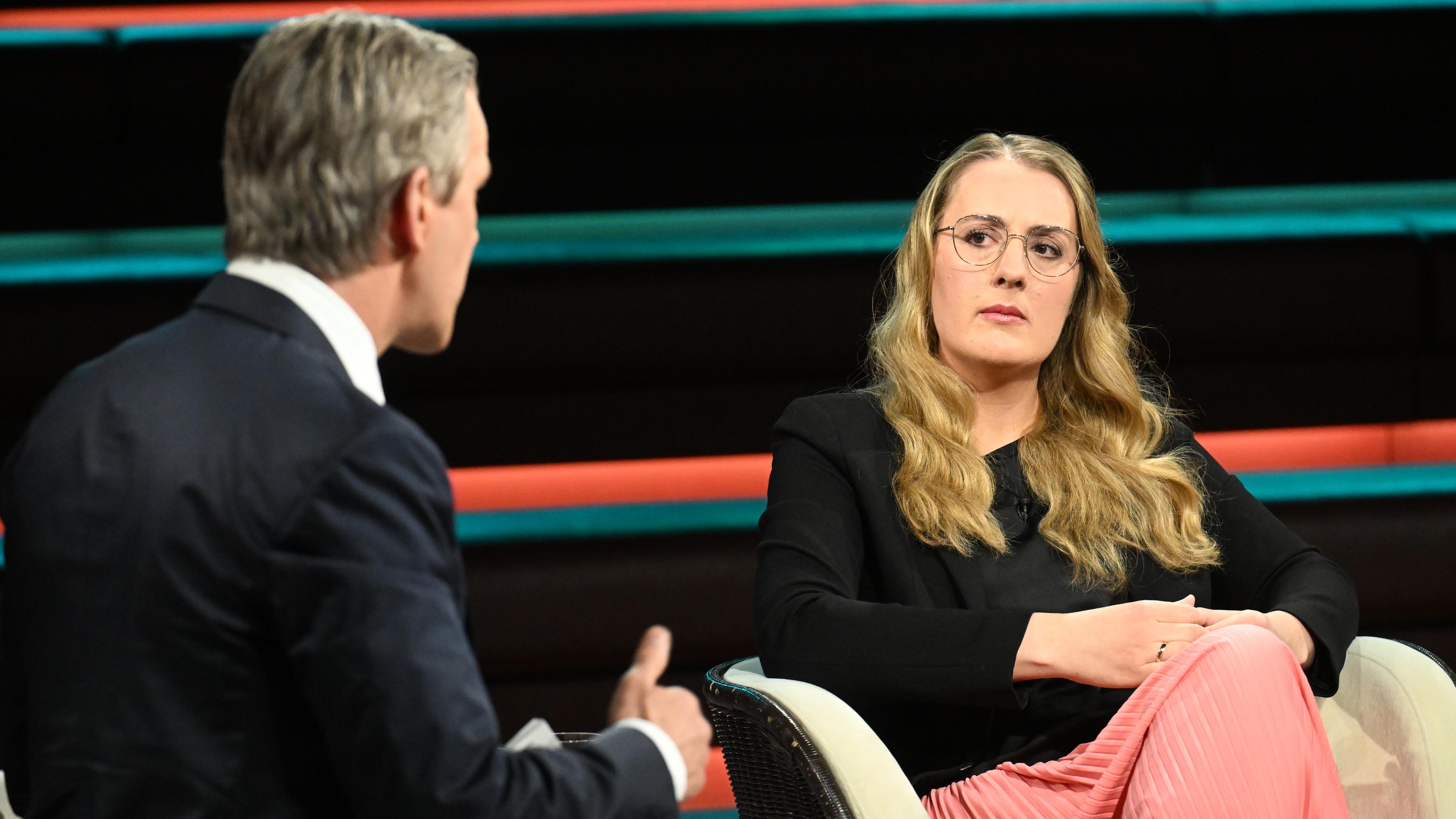 Katharina Dröge zu Gast bei "Markus Lanz".