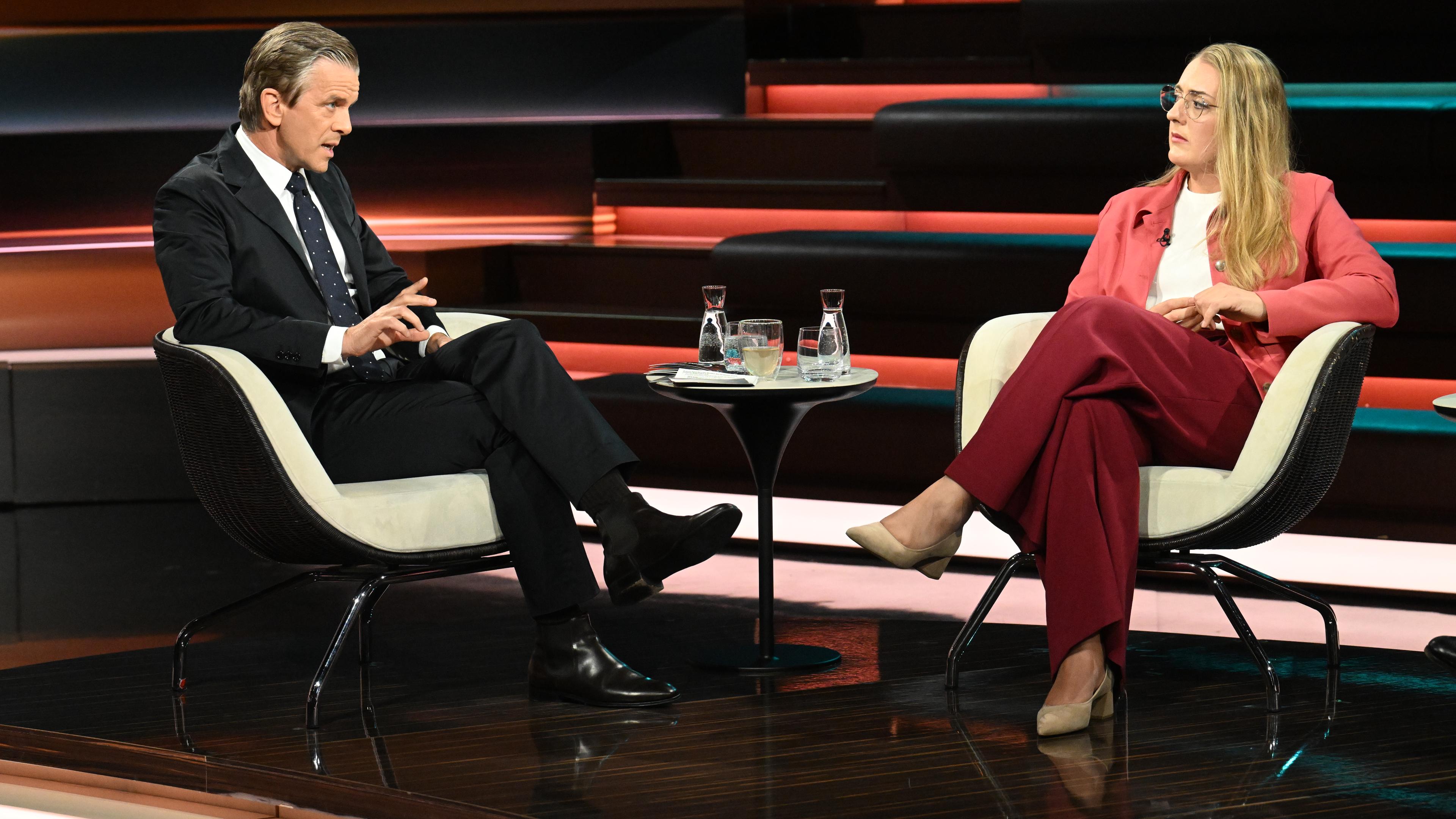 Katharina Dröge zu Gast bei "Markus Lanz".