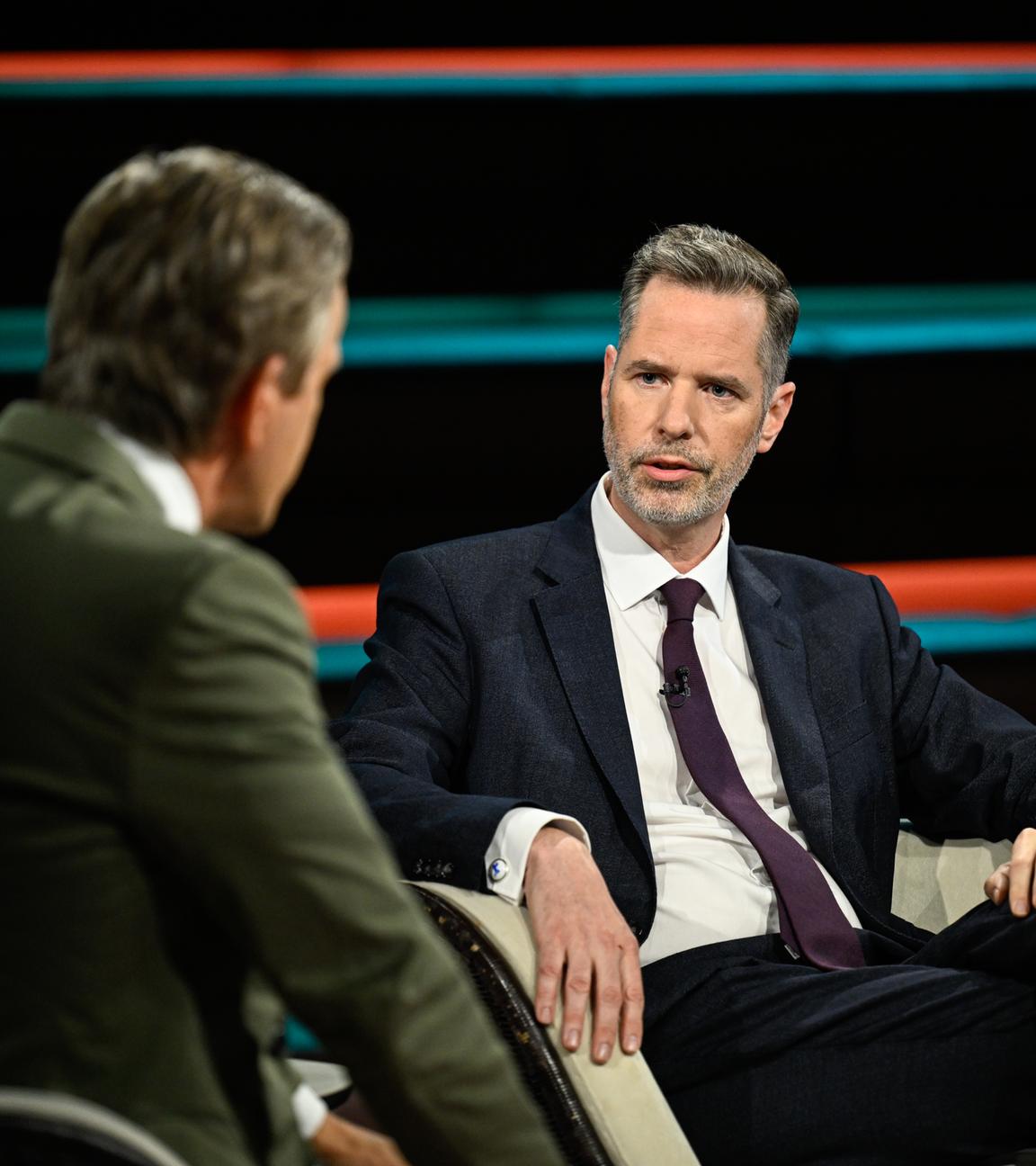 Christian Dürr zu Gast bei "Markus Lanz".