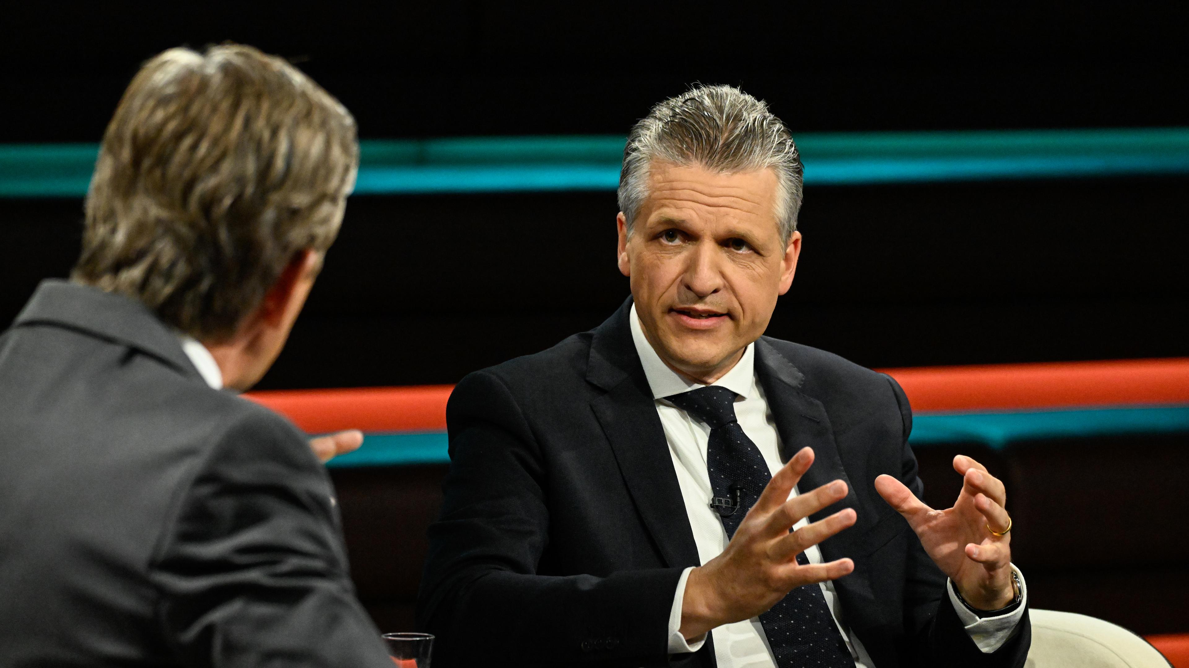 Kanzleramtschef Thorsten Frei in der Sendung "Markus Lanz"