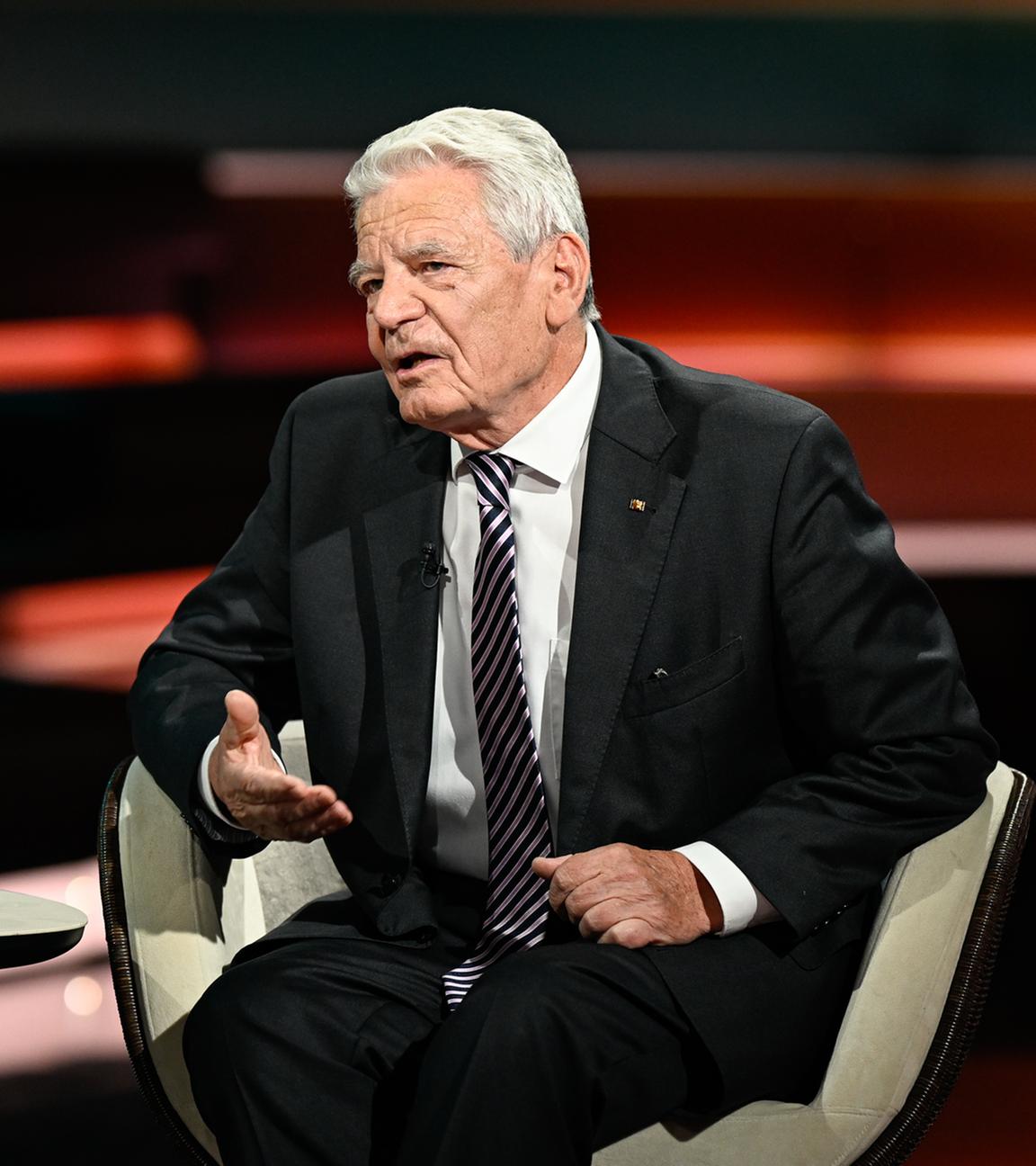 Markus Lanz und Joachim Gauck