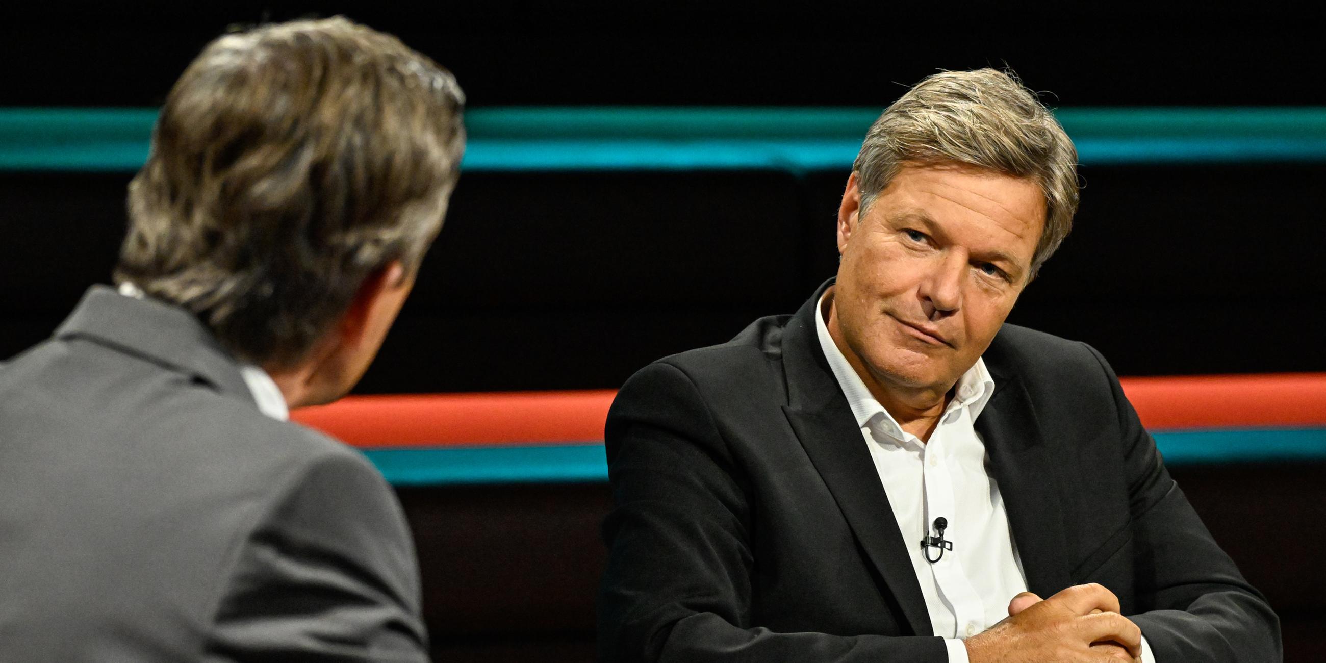 Robert Habeck zu Gast bei Markus Lanz